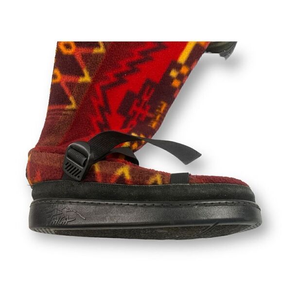 Taiga Aztec Cloth Knee High Snow Boots Size 42 - Picture 7 of 11